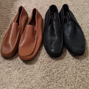 Two Pairs of Rockport Loafers